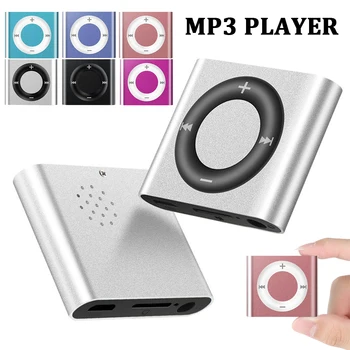Mini Kaasaskantav MP3 Mängija Metal Clip MP3-Pleier 3D Surround Heli Hifi Sport Walkman 180mAh Toetada TF Kaarti 64G Laienemist