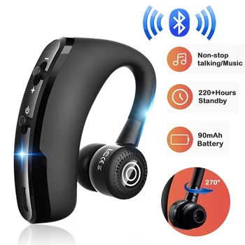 V9 Äri Juhtmeta Kõrvaklapid Bluetooth Käed-Vabad Kõne Kõrvaklapid, In-Ear Sport Earbuds koos Mic Juhi Liikumise Music Headset