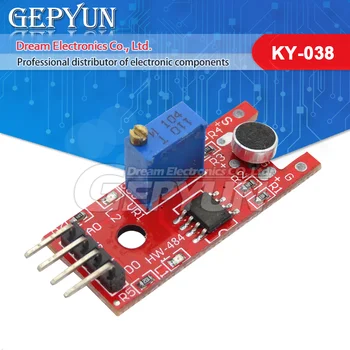 KY-038 kõrge Tundlikkusega mikrofon Hääl Avastamise Sensor Moodul Arduino KY-038 SM 4-6V anduri moodul Heli Moodul