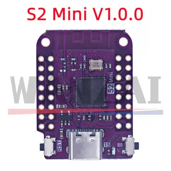 ESP32 S2 Mini WIFI Juhatuse Põhineb ESP32-S2FN4R2 ESP32-S2 4 MB FLASH 2MB PSRAM MicroPython Jaoks Arduino Ühilduv D1 Mini Uuendada