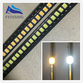 1000pcs 0.2 W 2835 SMD LED Lambi Rant 20-25lm Valge/Soe Valge SMD LED ' Idega LED Chip DC3.0-3.6 V VALGUSTUS LED 60MA 3.5*2.8*0.8