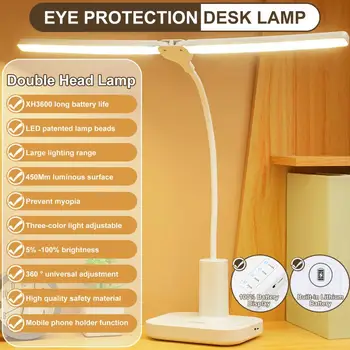 Praktiline Öö Lambi Valgustugevust saab Laialdaselt Kasutada Mitte-pimestav Astmevaba Dimm LED-lugemislamp