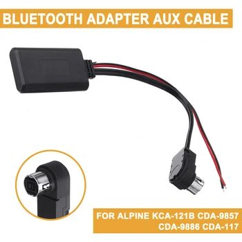 bluetooth-Aux Adapter Alpine KCA-121B CDA-9857 CDA-9886 CDA-117 Kaabel Juhe Auto Elektroonika Tarvikud