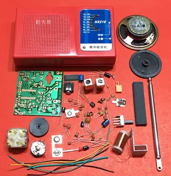 HX218B tüüp AM/FM FM / AM raadio-kit-DIY-osade kokkupanek õpetamise koolituse komponendid