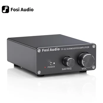 Fosi Audio TP-02 Subwoofer, Võimendi HIFI Võimendi Kiip TDA7498E Mini Sub Bass Amp Digitaalne D-Klassi Integreeritud Võimendi 220W