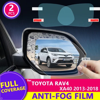 Täielik Kaas Anti Udu Veekindel Film Toyota Rav4 XA40 2013~2018 RAV 4 40 Auto Rearview Mirror kaitsekile Tarvikud 2017