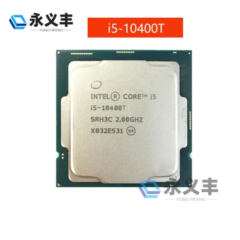 Intel Core i5-10400T i5 10400T i510400T 2.0 GHz kuus-core Kaksteist-keermestatud CPU Protsessor L3=12M 125W LGA 1200 Algne ehtne