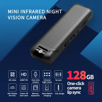 Mini Digitaalne Keha Kaamera Full HD 1080P Kaamera Liikumise Öise Nägemise DV Video Recorder Kaasaskantav õiguskaitse Diktofon Konverents