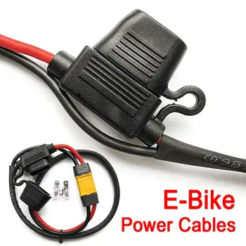 E-Bike elektriliinid Liitium Aku Kontroller XT60 Naine Mees Plug 14AWG Kaitsme Traat Kõrge temperatuuritaluvus Accessoreis