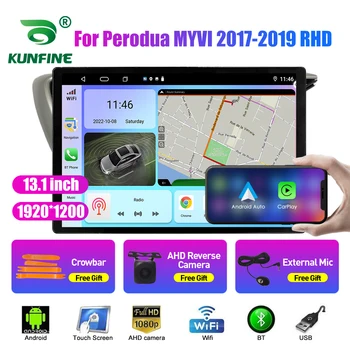 13.1 tolline Auto Raadio Perodua MYVI 2017-2019 RHD Auto DVD GPS Navigation Stereo Carplay 2 Din Kesk Mms Android Auto