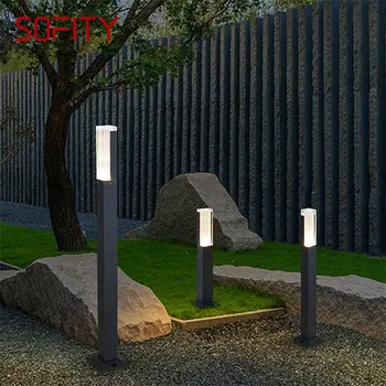 SOFITY Väljas LED Muru Kerge Alumiiniumist Veekindel Aed Lamp Loominguline Dekoratiivsed Eest Villa Duplex Park