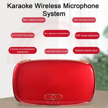 Kodu Intelligentne Mikrofoni Müra Vähendamise Live Streaming Karaoke Bluetooth-ühilduva Juhtmeta Mikrofoni Komplekt Kodus Tarvikud