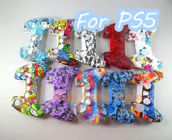 15tk/palju SONY Playstation5 PS5 Mäng Töötleja Kaitse Naha Puhul Silikoon Juhul Pehme Geel Kummist Kate PS5 Tarvikud