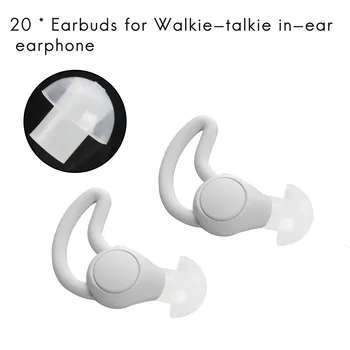 20pcs Silikoon In-Ear Earbuds Seene Eartip Ear Bud Raadio Kuulari, Peakomplekti