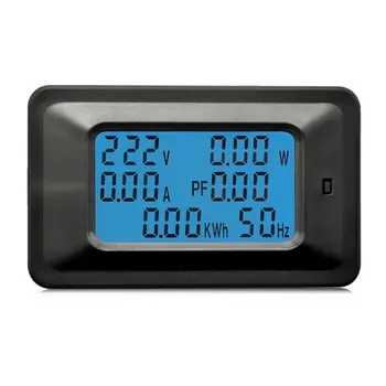 100A, AC LCD Digitaalne Paneel Võimsus Watt Meter Jälgida Voltmeeter Ammeter Pinge Praegune Tester Näitaja, Kodutehnika