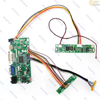 LCD Controller Adapter Converter Kit Diy ekraan juhatuse LTM230HL07 1920X1080 paneel, VGA-DVI-HDMI-ühilduva Heli