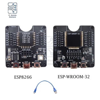 ESP8266 ESP-WROOM-32 ESP32-WROVER Arengu WIFI Juhatuse Test Raami Põletamine Võistluskalendri Vahend Downloader ESP-01S ESP12S ESP07S