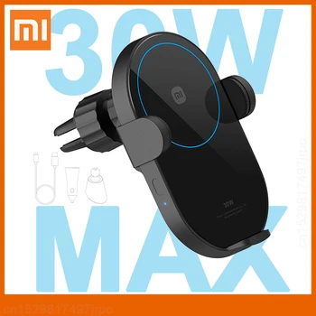 Algne Uus Xiaomi Traadita Auto Laadija 30W Max Auto Induktiivne Laiendamine Telefoni Omaniku Kiire Laadimine W03ZM Xiaomi Mi 13 Pro