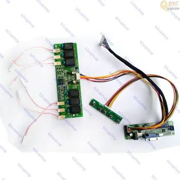 LCD Kontroller Juhatuse DIY Kit VGA (RTD2270L) LVDS Inverter Pööra LCD Jälgida LC230W01(A2)(K8) 1280X768 LC230W01-A2K8