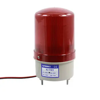 AC 220V Industrial LED Flash Strobo Valgus Avarii-Hoiatus Lamp Punane N-1101