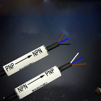2tk PLC signaali NPN, et PNP taseme anduri adapter kiudaineid võimendi fotoelektrilise läheduses, lülitage konverteerimise moodul