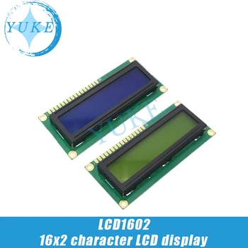 LCD1602 1602 LCD Moodul Sinine / Kollane Roheline Ekraan 16x2 Iseloomu LCD Ekraan PCF8574T PCF8574 IIC I2C Liides, 5V Arduino jaoks