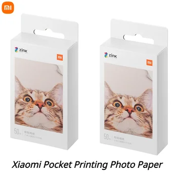 Algne Xiaomi ZINK Tasku Printeri Paber, isekopeeruv Photo Print 50//10/100 Lehed Xiaomi 3-tolline Mini Pocket Photo Printer