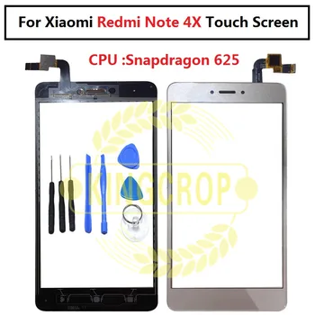 Eest Xiaomi Redmi Märkus 4X Touch Screen 100% Uus Digitizer Klaasist Paneel, Touch Asendaja Xiaomi Redmi Märkus 4X