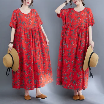 F41309# Rasedate Kleit Pluss Suurus Lühikesed Varrukad Naiste Kleidid Uute Tulijate Lill Trükkimine Rasedate Kleit