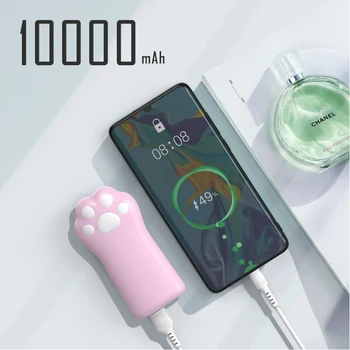 10000mAh Power Bank Kiire Laadimine Portable Power Bank Kassi Küünis Mini USB Välise Aku iPhone11/12/13 Xiaomi Huawei Samsung