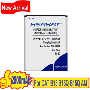 100% Originaal HSABAT 2800mAh BL192 B10-2 Aku Caterpillar CAT B15 B15Q B15Q AM