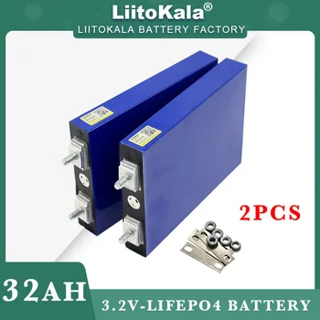 LiitoKala 3.2 V 32Ah Lifepo4 Akud 4S 12.8 V 30ah 3C 5C Liitium-Raud-Fosfaat Aku Päikese Mootorratta elektriauto