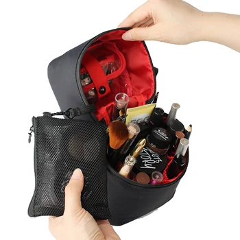 Reisi Portable Multi Taskud Kosmeetikatoodete Puhul Meik Kott Iga Päev Hakkama Suure Mahutavusega Tahke Stereo Tõmblukk Sulgemise Pihuarvutite