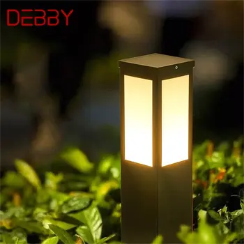 ·DEBBY Päikese Muru Kerge Väljas LED Veekindel Kaasaegne Aed Lamp Kodu Dekoratiivsed Eest Villa Duplex Park