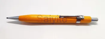 Saiyite 2mm liikuva pliiats,puidust pliiats,Pähkel pliiats,Punane pirni pliiats