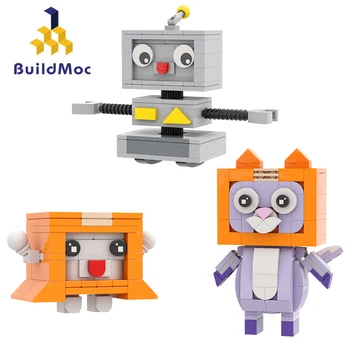 Buildmoc Foxyed Armsad Loomad LankyBoted Robotid Ideede KES Komplekt ehitusplokid Komplektid Lastele mõeldud Mänguasjad Lastele Kingitused Mänguasi Tellised 331PCS